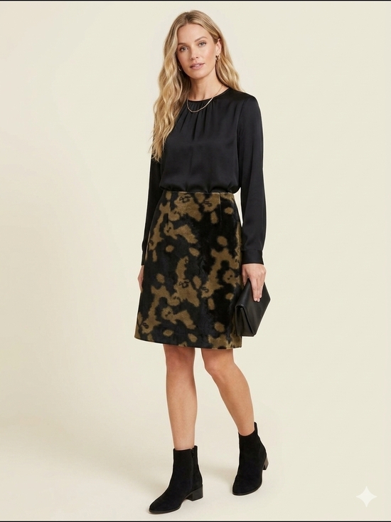 Chaloc Dresses & Skirts - 361 - Chaloc Skirt | Modern Minimalist Midi Skirt | Everyday Chic |
